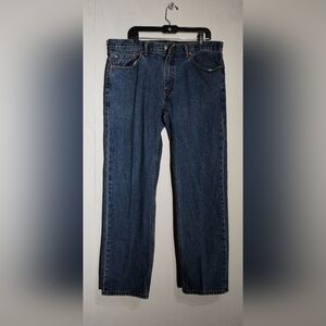 Levi's 559 Men's Straight Blue Jeans (38X34)
